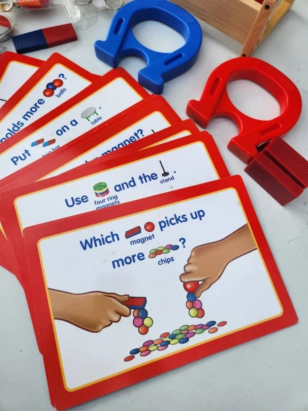 Lakeshore Magnet Kit Physical Science Activity Set Magnets Magnetism Experiments